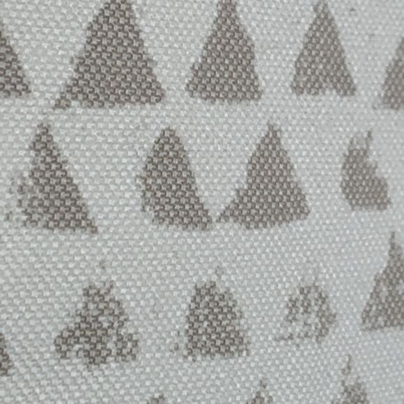 Loft Riviera Pants 6P Petite Cropped Cream Geometric Print Stretch - Picture 8 of 12